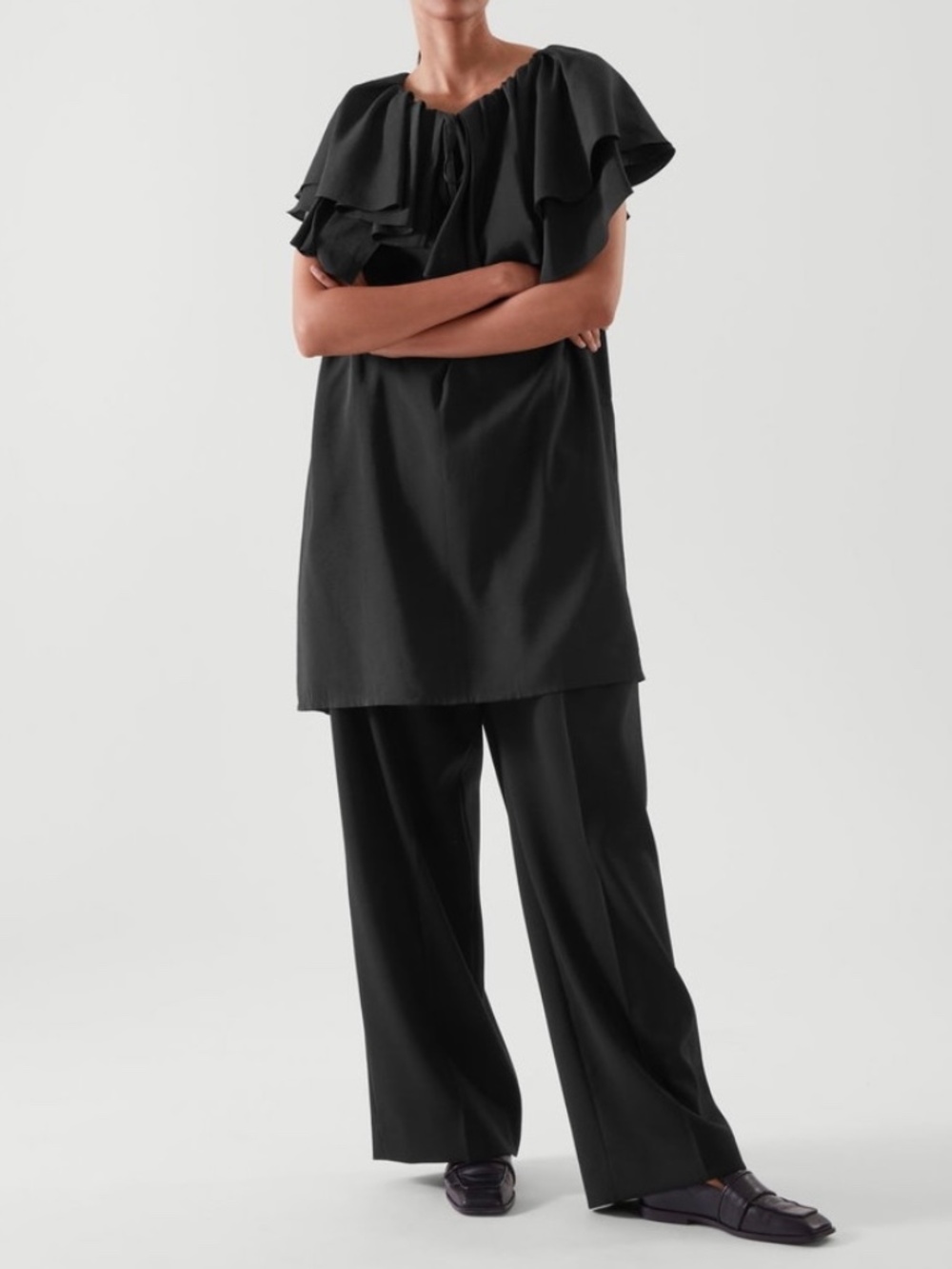 COS Ruffled Tunic Dress - Picture 5 of 12